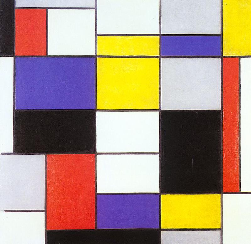 Piet Mondrian Composition A